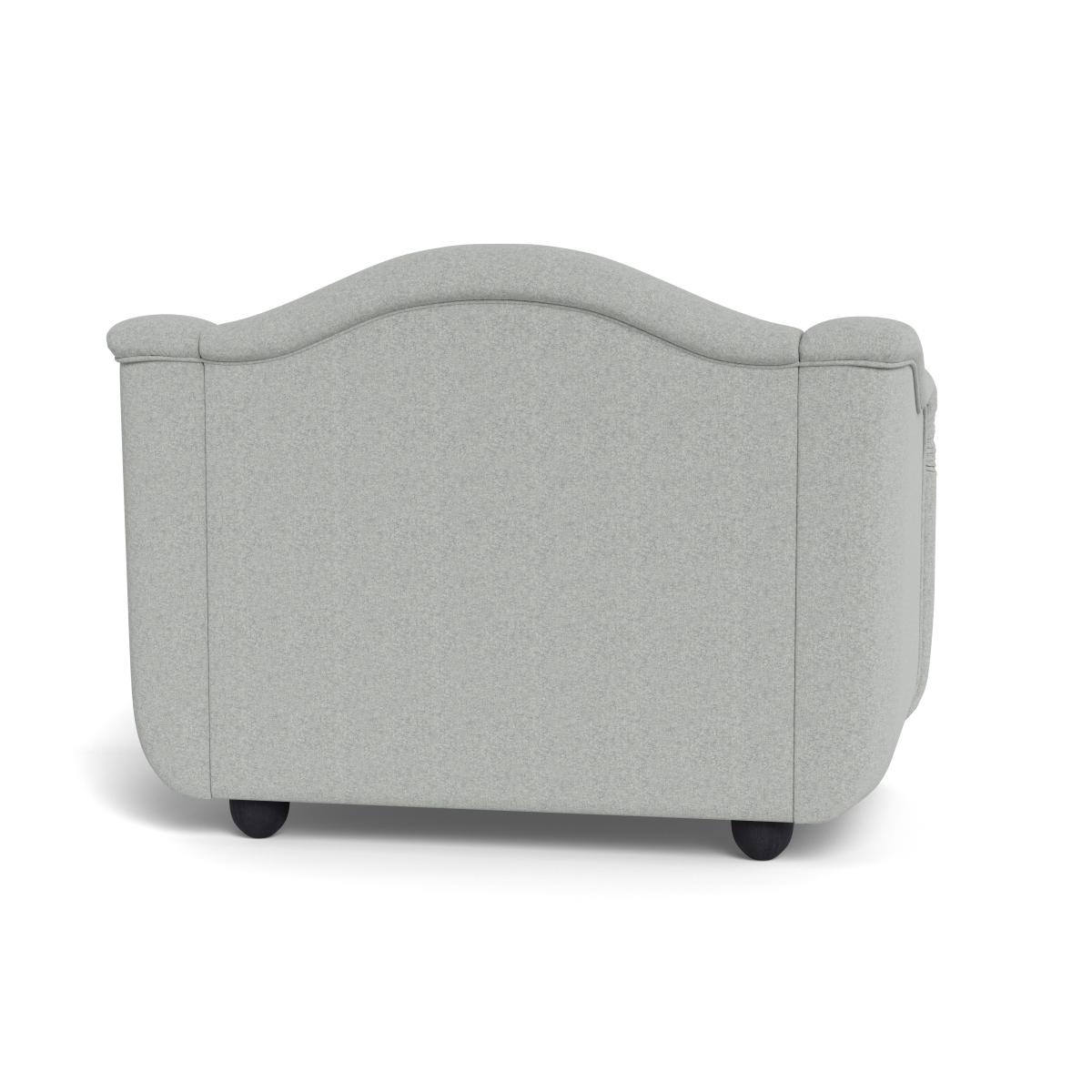 Heal's Tetbury Loveseat Melton Wool Limestone Natural Beech Feet – image 6