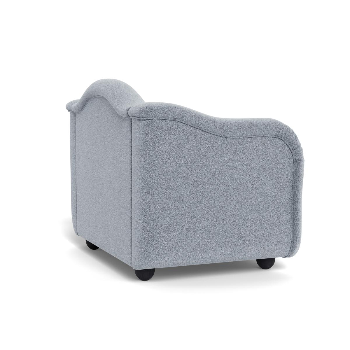 Heal's Tetbury Loveseat Boucle Steel Natural Beech Feet – image 5