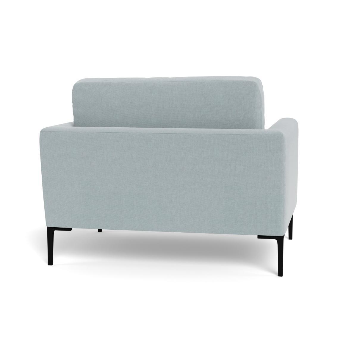 Heal's Eton Loveseat Brushed Cotton Mist Brass Feet - Heal's UK Furniture – image 5