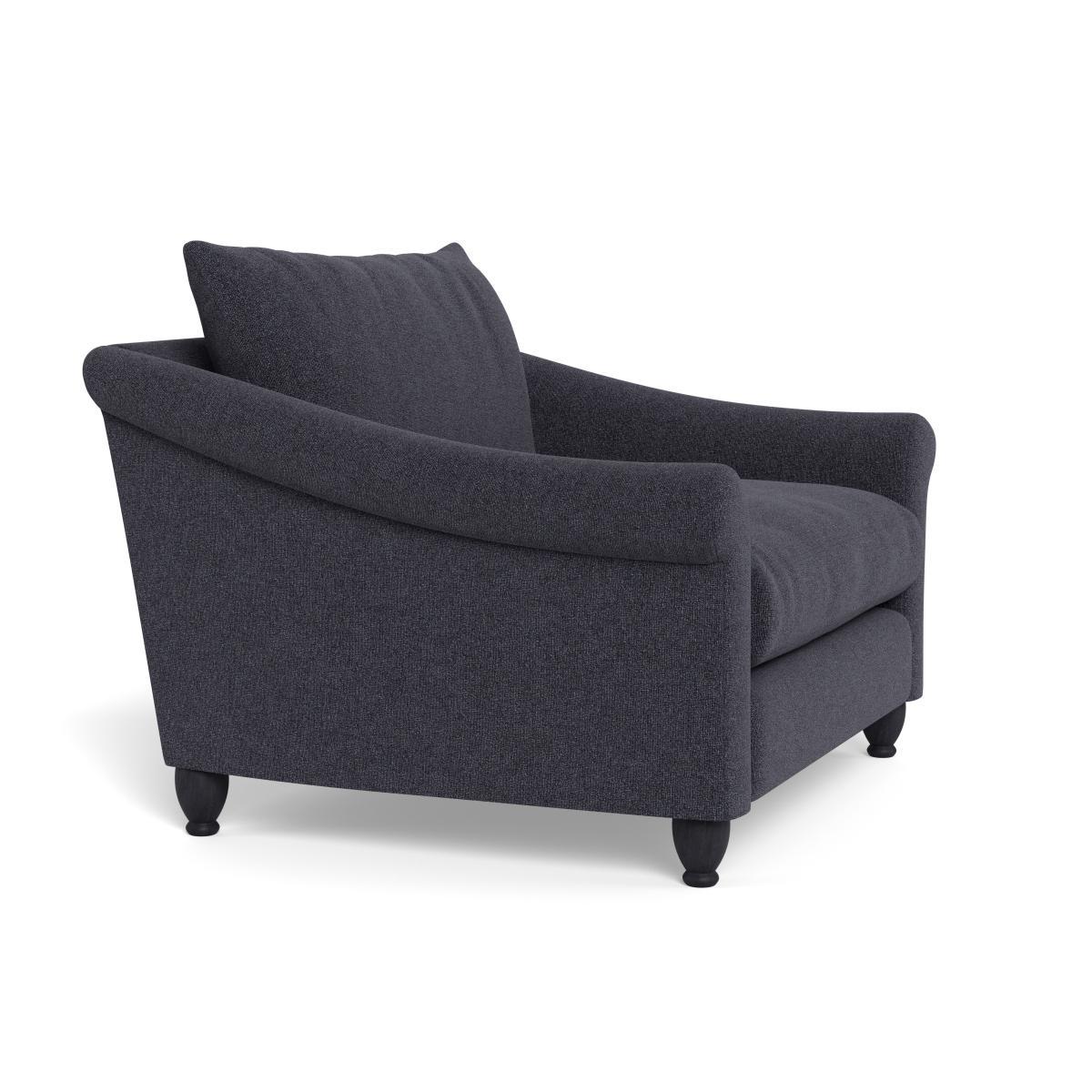 Heal's Devon Loveseat Texture Soot Natural Ash Feet - Heal's UK Furniture – image 2
