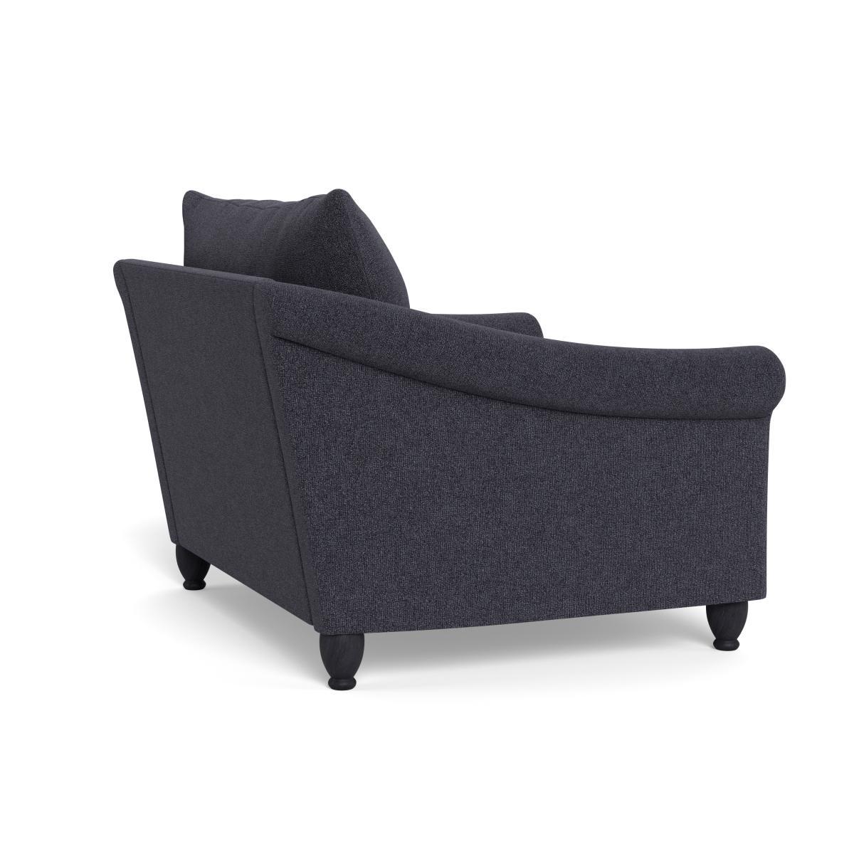 Heal's Devon Loveseat Texture Soot Natural Ash Feet - Heal's UK Furniture – image 4