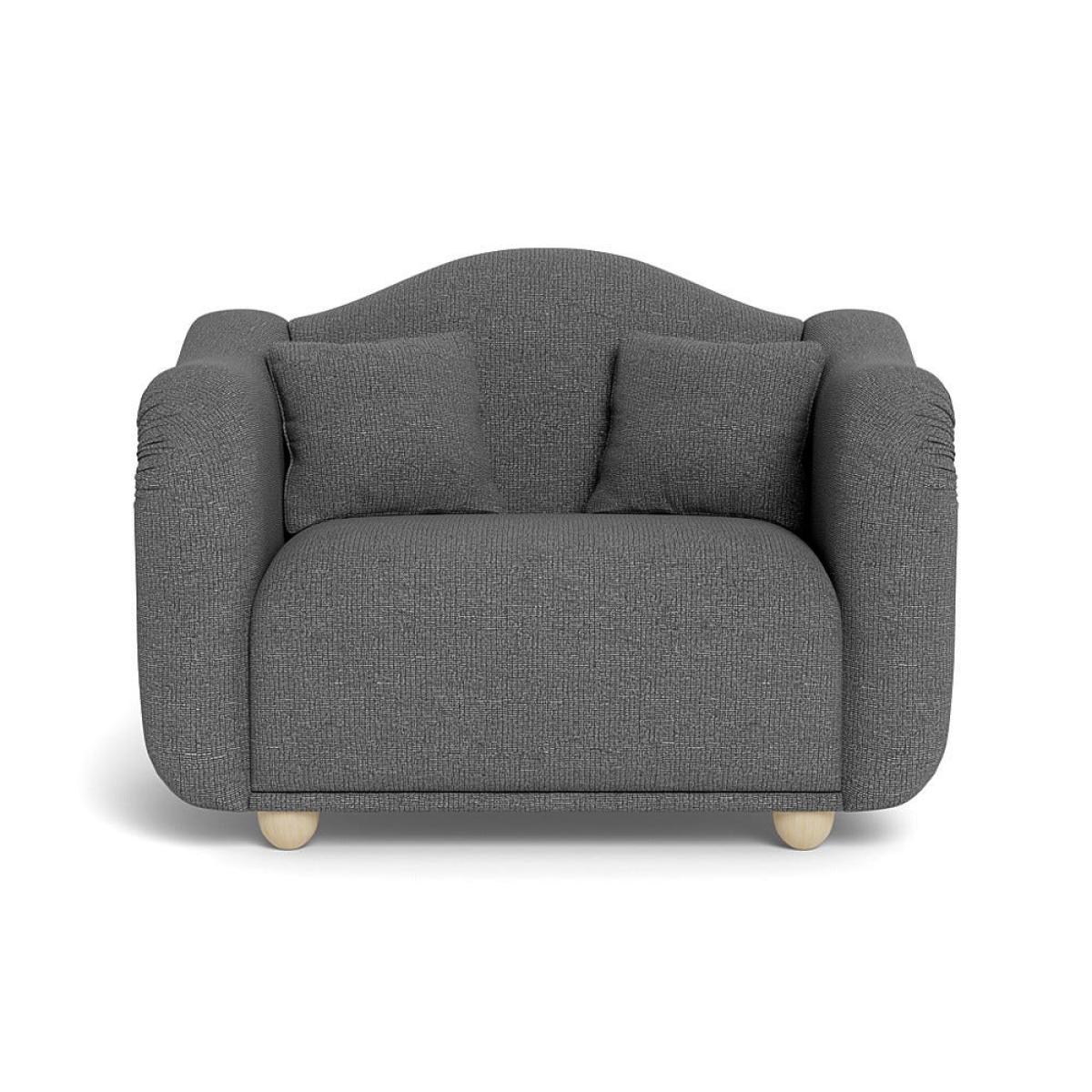 Heal's Tetbury Loveseat Tejo Recycled Noir Natural Beech Feet – image 2
