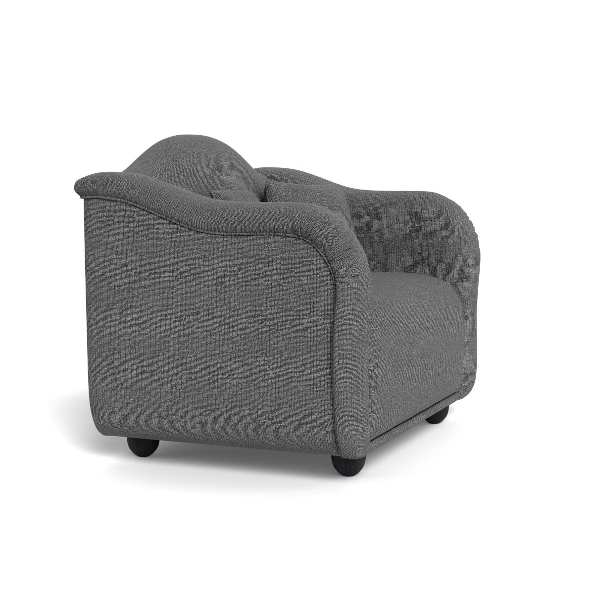 Heal's Tetbury Loveseat Tejo Recycled Noir Natural Beech Feet – image 3