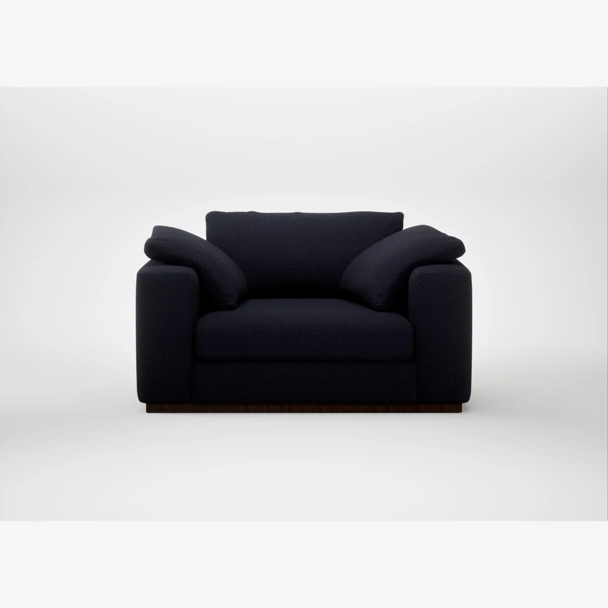 Heal's Trento Loveseat Boucle Indigo – image 1