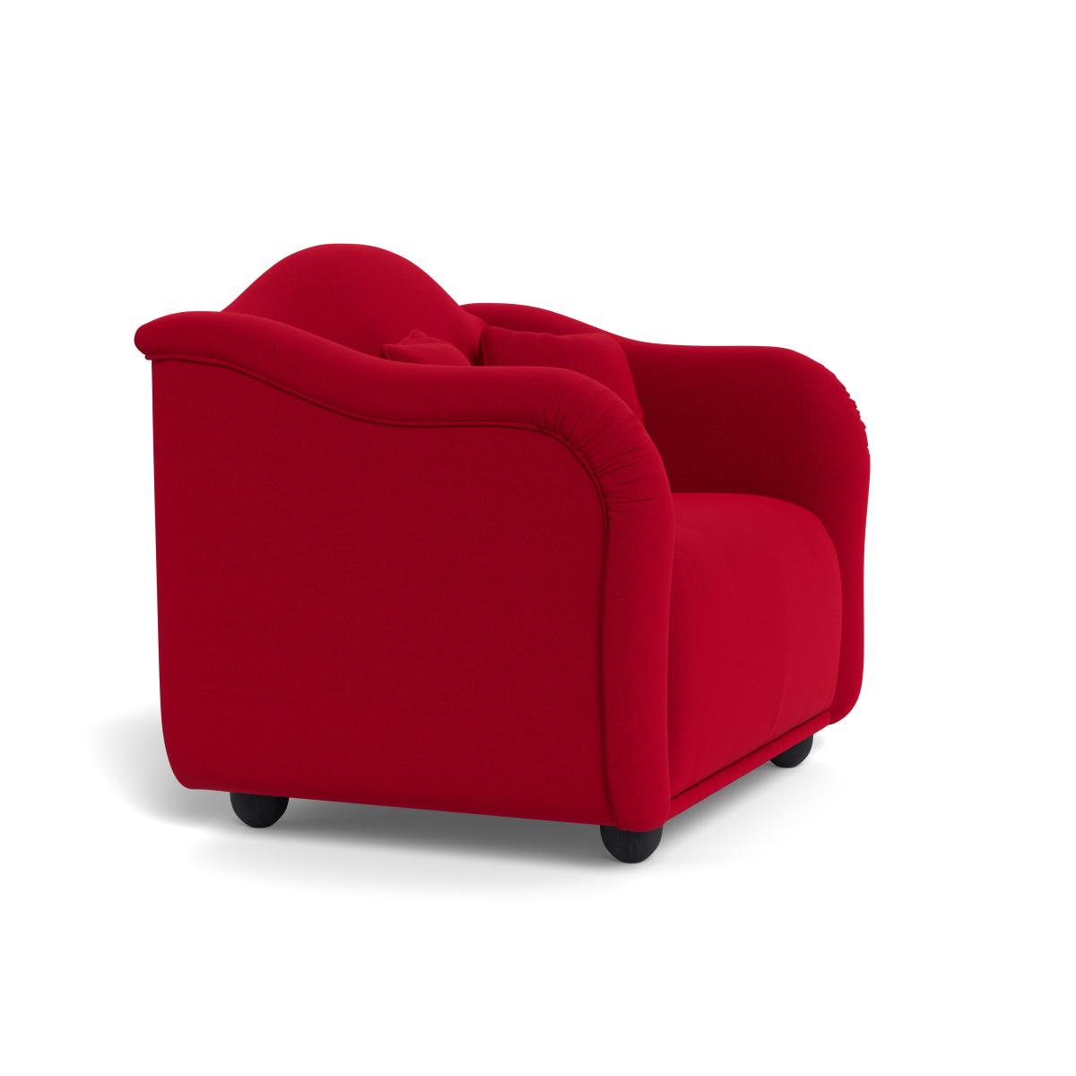 Heal's Tetbury Loveseat Melton Wool Red Oxide Natural Beech Feet – image 3
