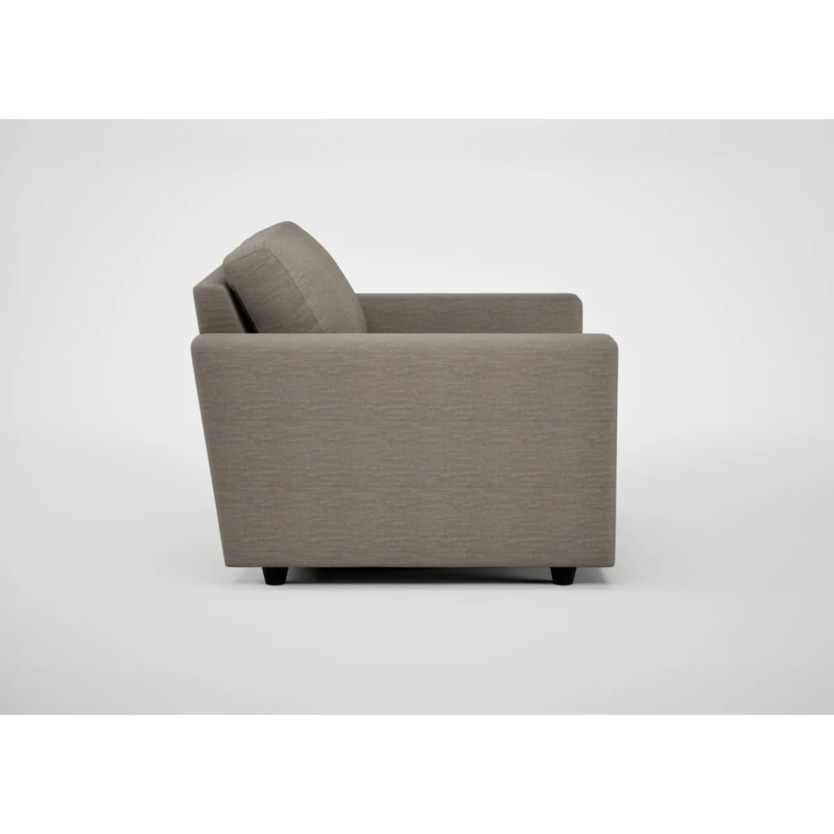 Heal's Nimbus II Loveseat Cotton Velvet Evergreen Black Feet – image 6