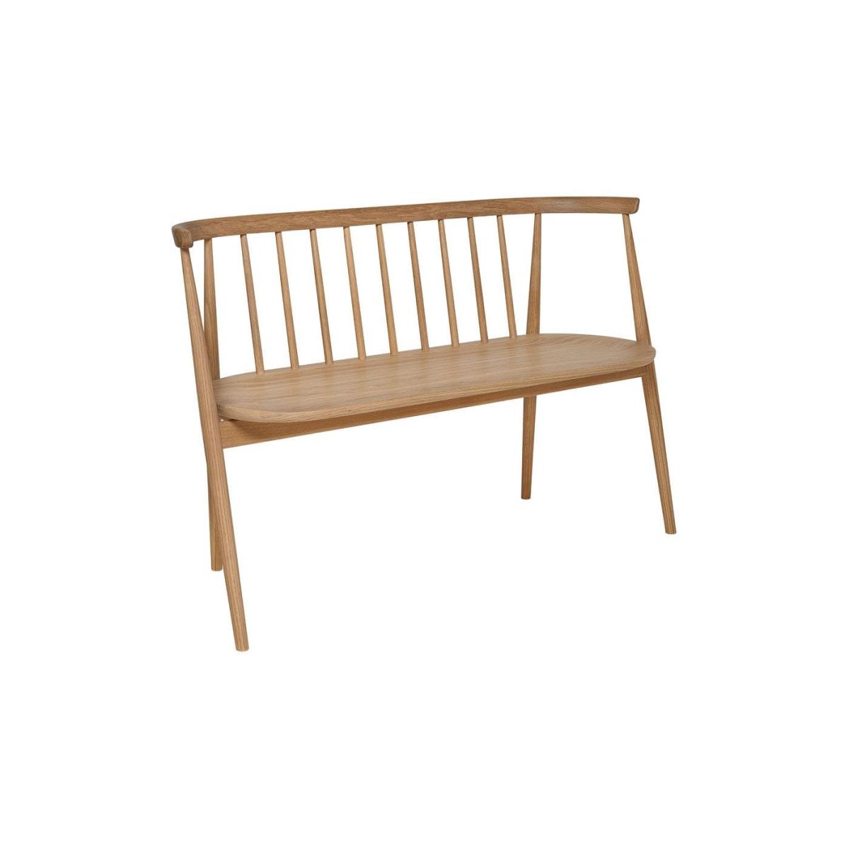 Ercol Heritage Modern Loveseat Black Oak - Heal's UK Furniture – image 2