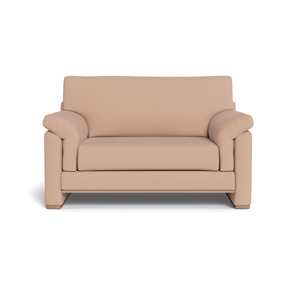 Heal's Paris II Loveseat Capelo Linen-Cotton Rosedale Natural Feet – image 2