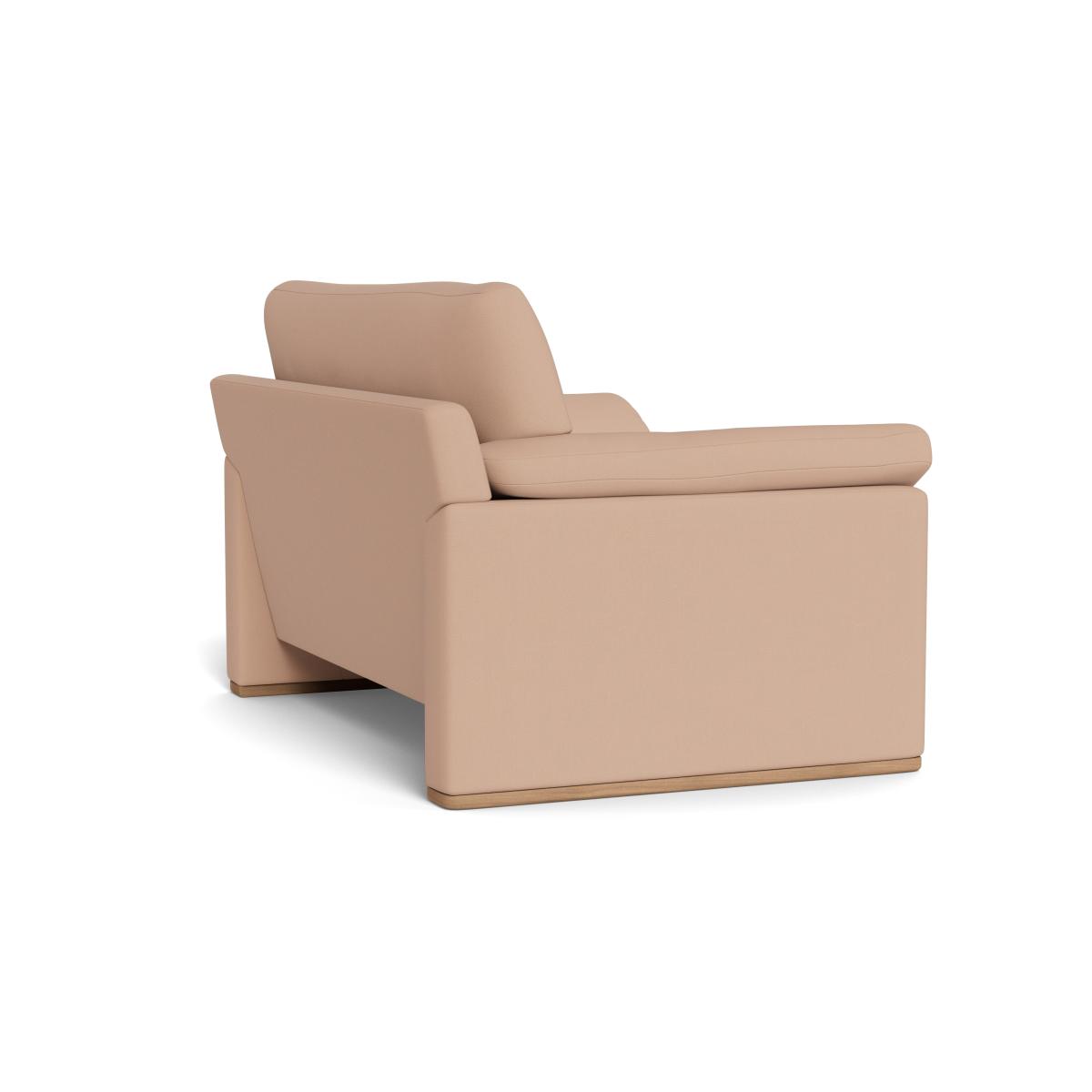Heal's Paris II Loveseat Capelo Linen-Cotton Rosedale Natural Feet – image 5