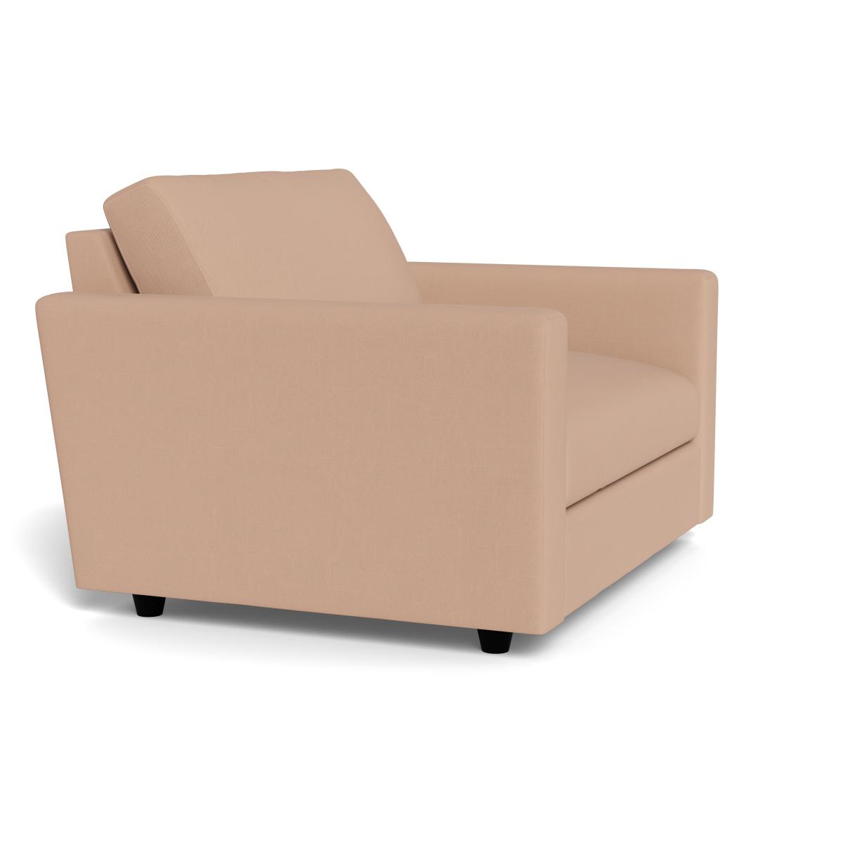 Heal's Nimbus II Loveseat Capelo Linen-Cotton Rosedale Black Feet – image 3