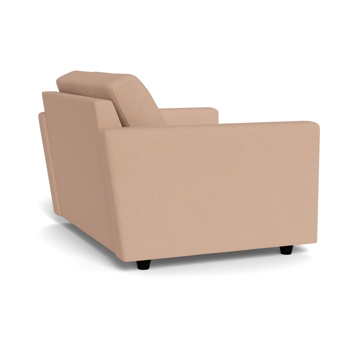 Heal's Nimbus II Loveseat Capelo Linen-Cotton Rosedale Black Feet – image 5