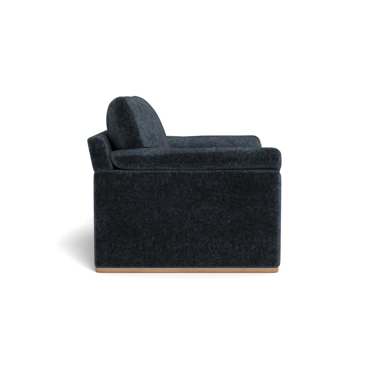 Heal's Paris II Loveseat Boucle Velvet Space Natural Feet – image 3