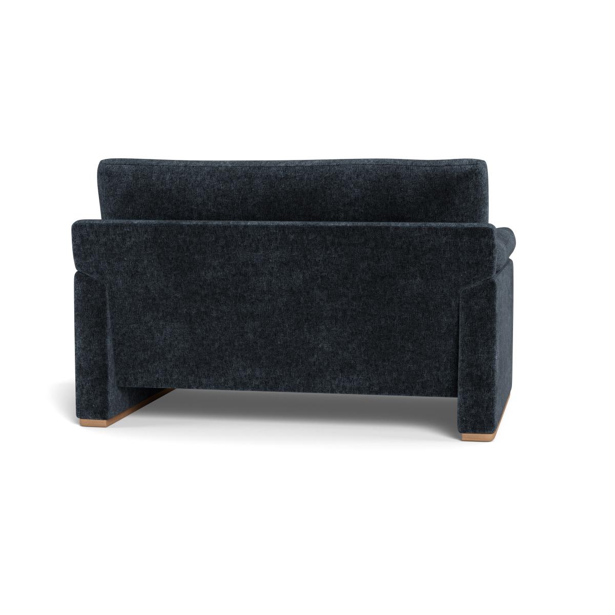 Heal's Paris II Loveseat Boucle Velvet Space Natural Feet – image 5
