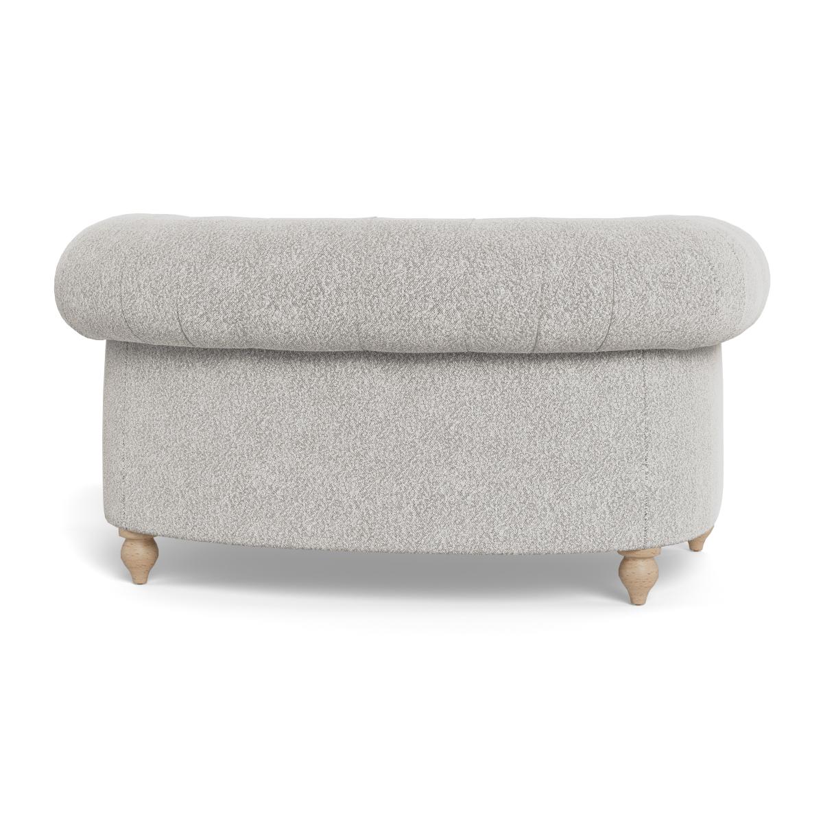 Heal's Fitzrovia Loveseat Chunky Boucle Ecru Natural Feet – image 5