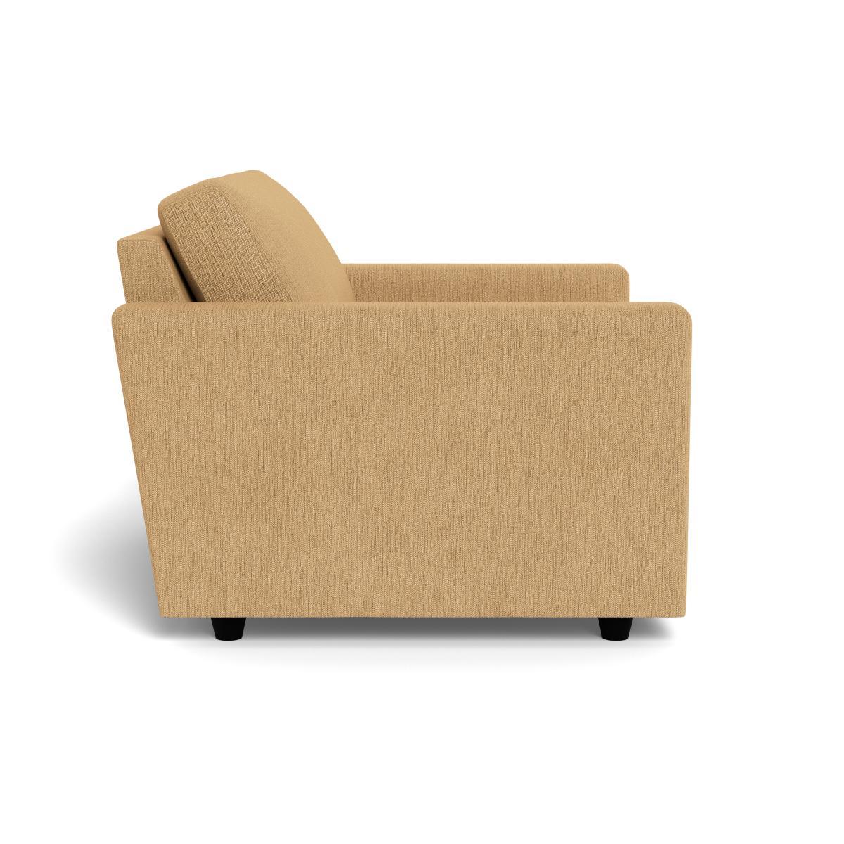 Heal's Nimbus II Loveseat Smart Linen Mix Sand Black Feet - Heal's UK Furniture – image 3