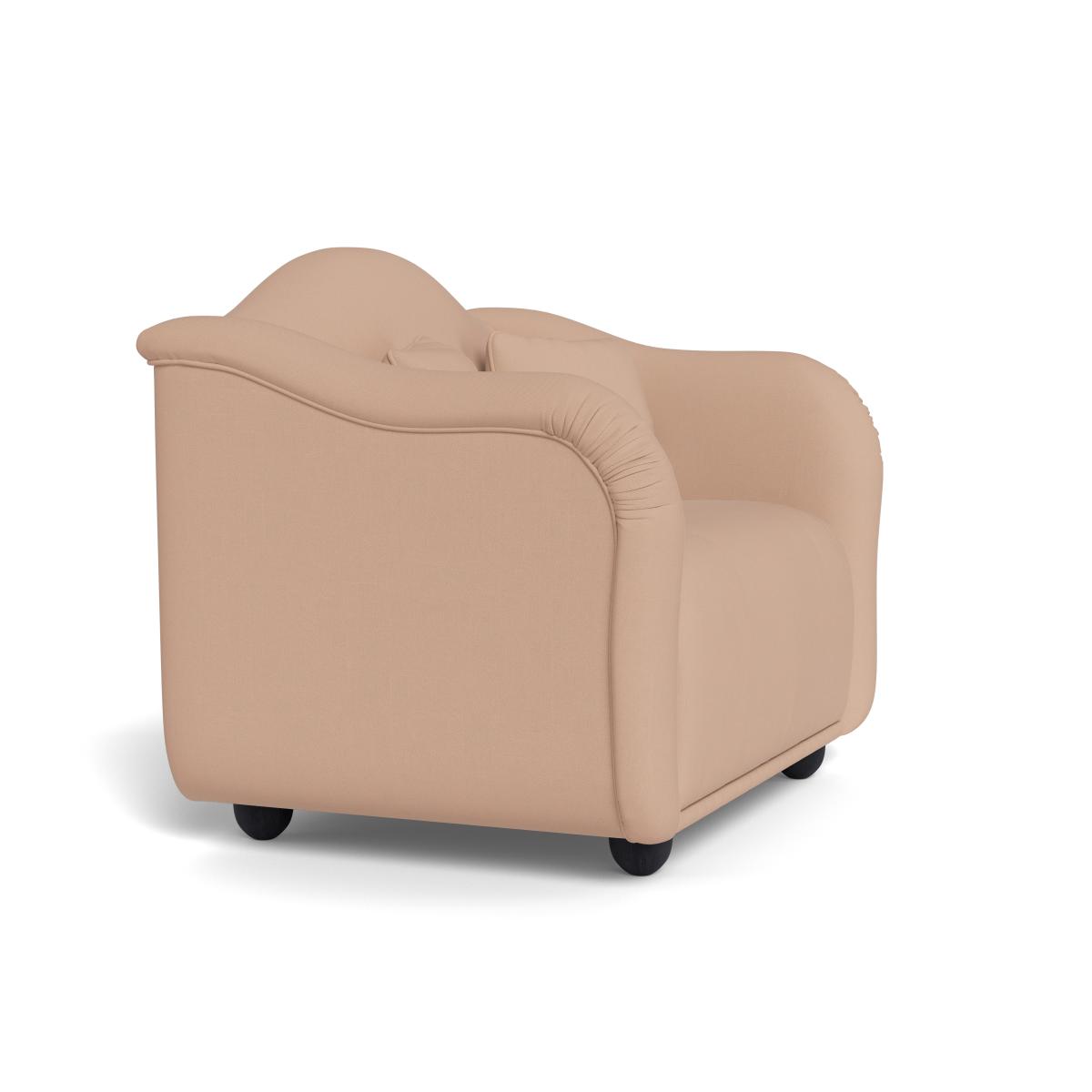 Heal's Tetbury Loveseat Capelo Linen-Cotton Rosedale Natural Feet – image 3
