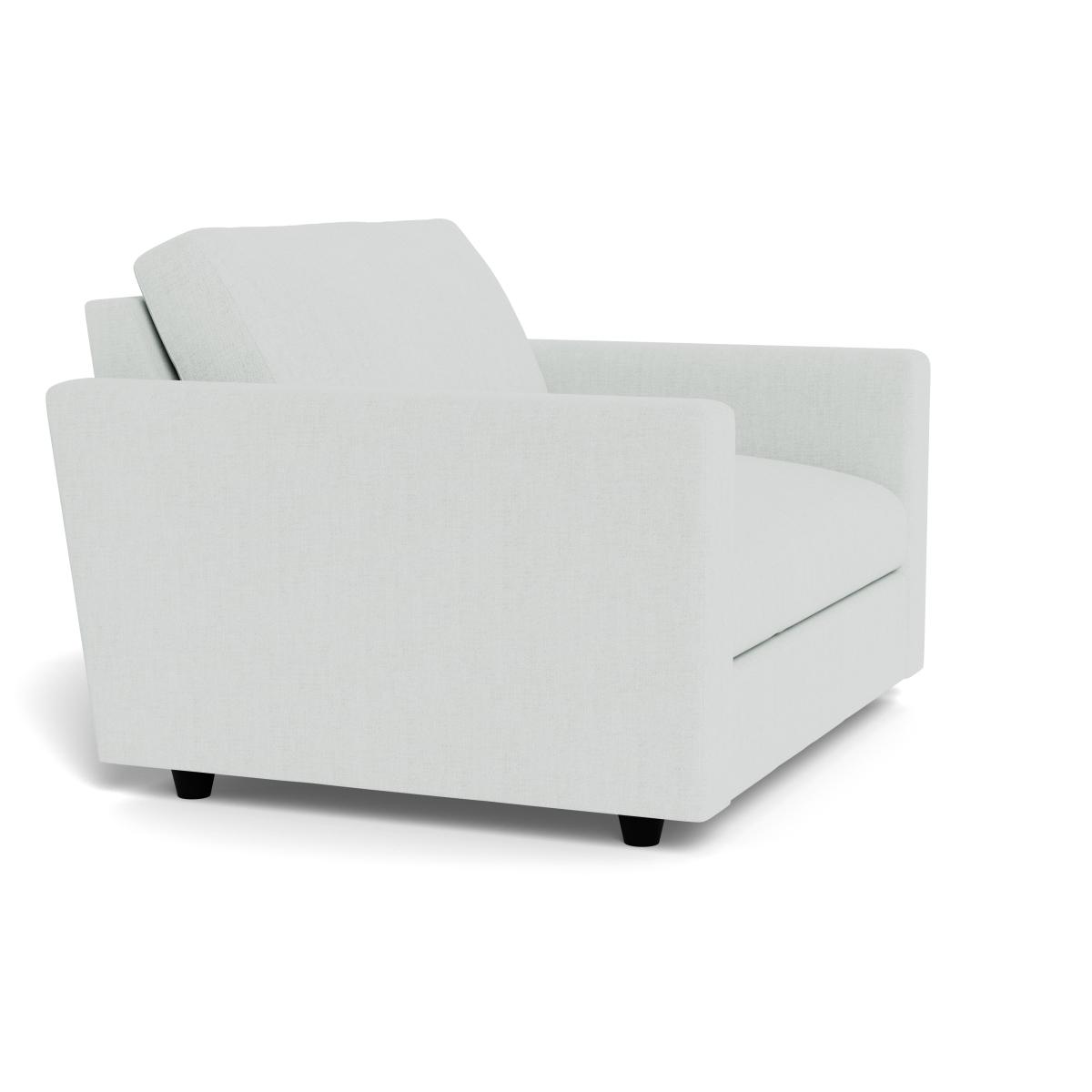Heal's Nimbus Loveseat Broad Weave Tin Black Feet – image 2