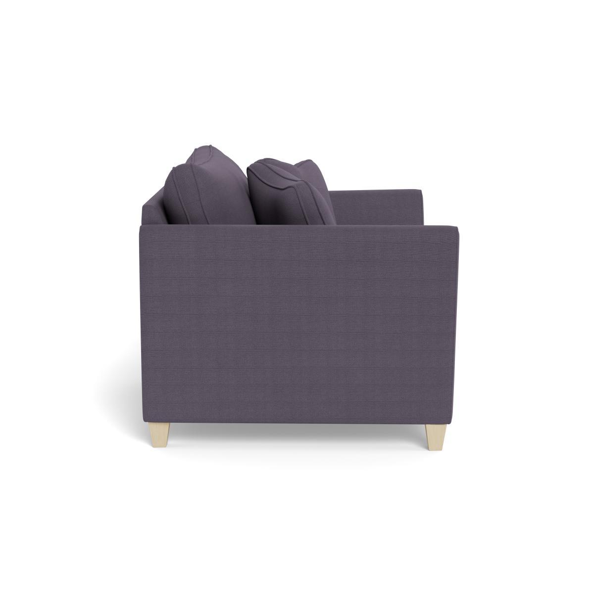 Heal's Torino Loveseat Linen Shadow Black Feet - Heal's UK Furniture – image 3