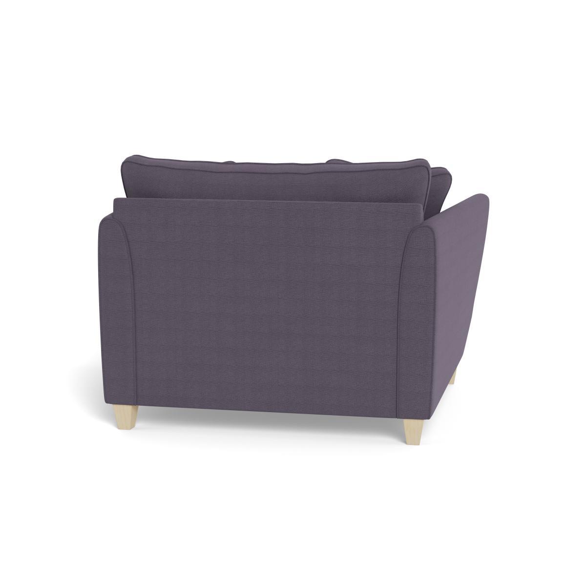 Heal's Torino Loveseat Linen Shadow Black Feet - Heal's UK Furniture – image 5