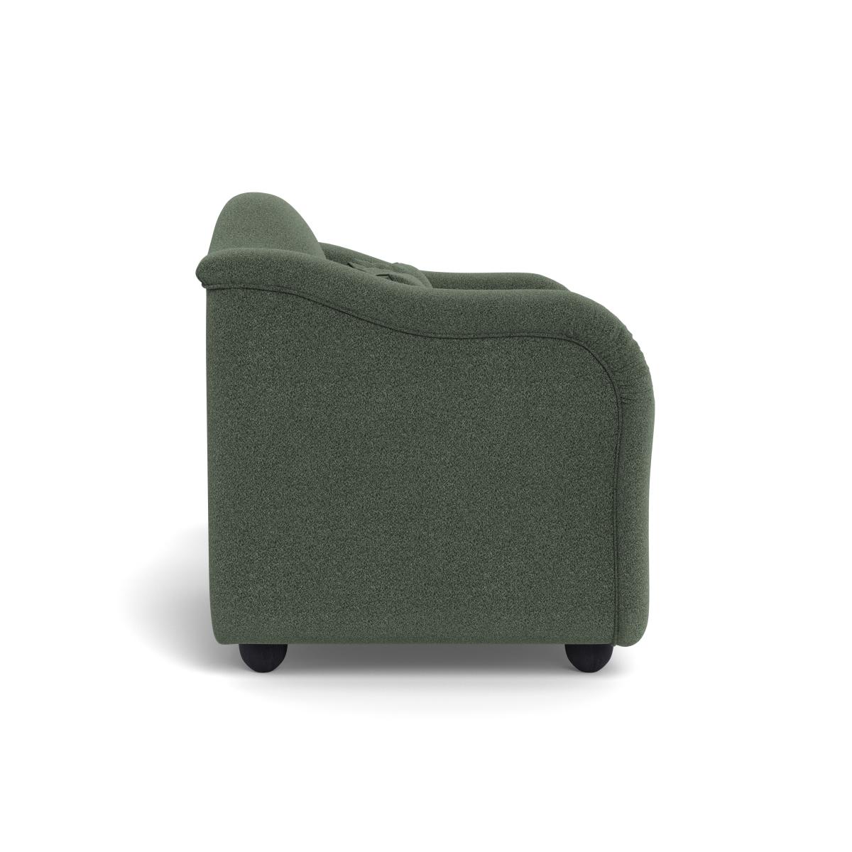 Heal's Tetbury Loveseat Texture Soot Natural Beech Feet – image 4