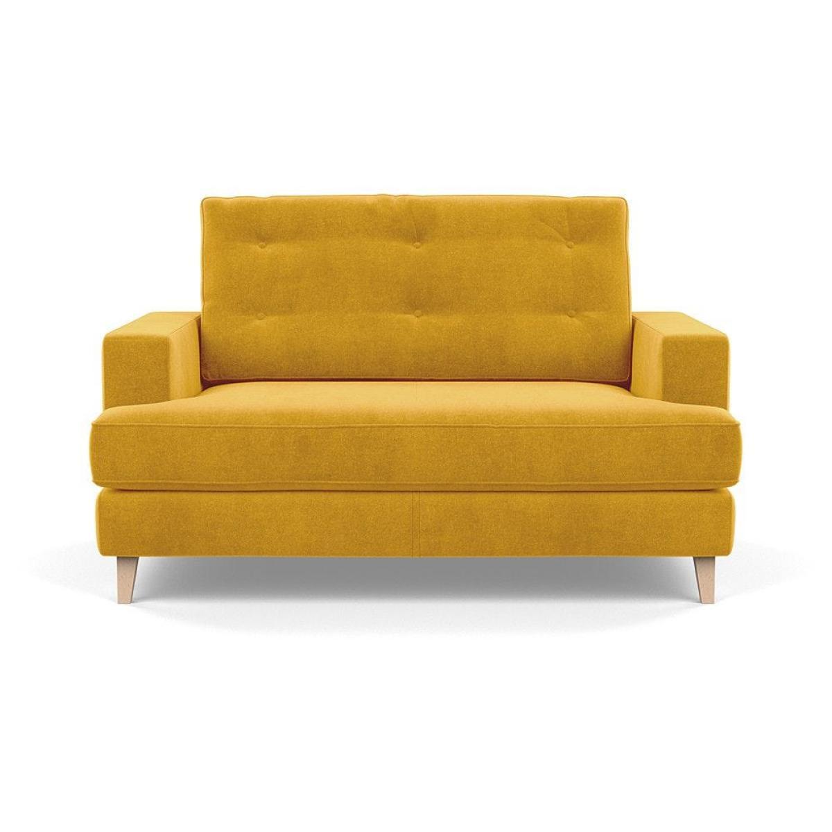 Heal's Mistral Loveseat Texture Ink Natural Feet - Heal's UK Furniture – image 34