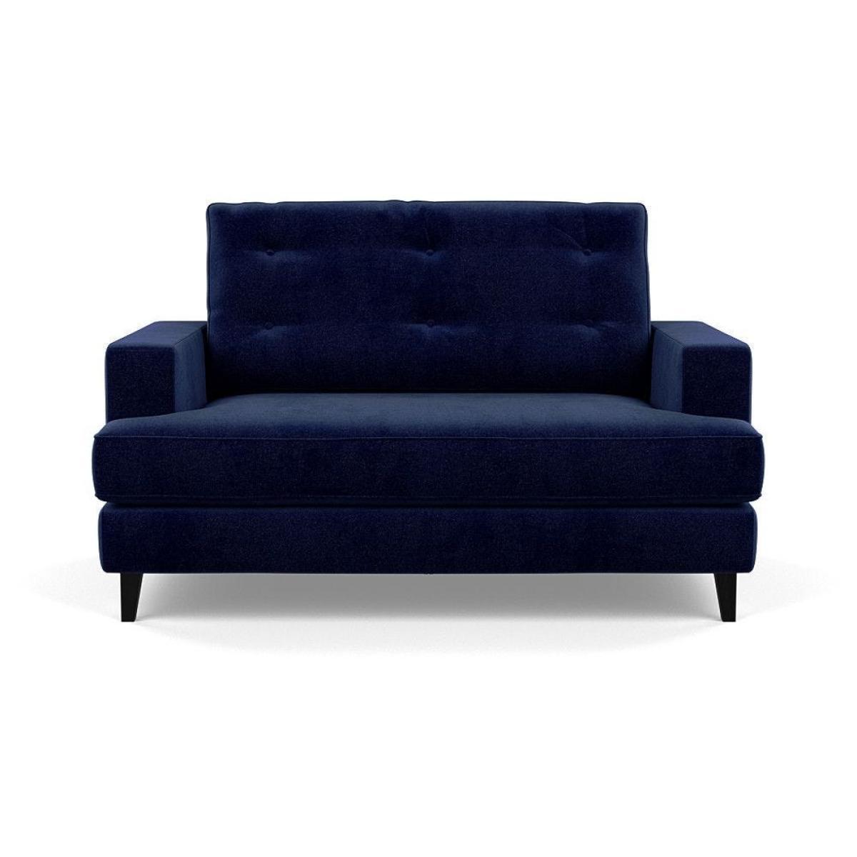 Heal's Mistral Loveseat Texture Ink Natural Feet - Heal's UK Furniture – image 38