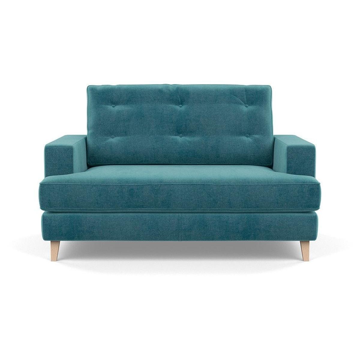 Heal's Mistral Loveseat Texture Ink Natural Feet - Heal's UK Furniture – image 40