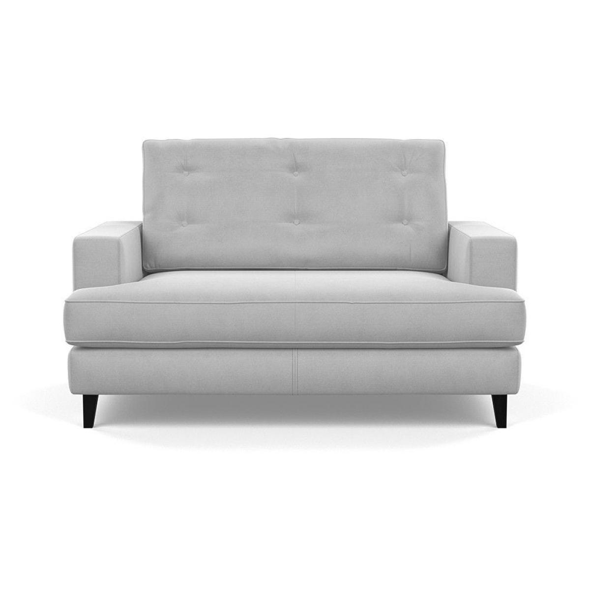 Heal's Mistral Loveseat Texture Ink Natural Feet - Heal's UK Furniture – image 47