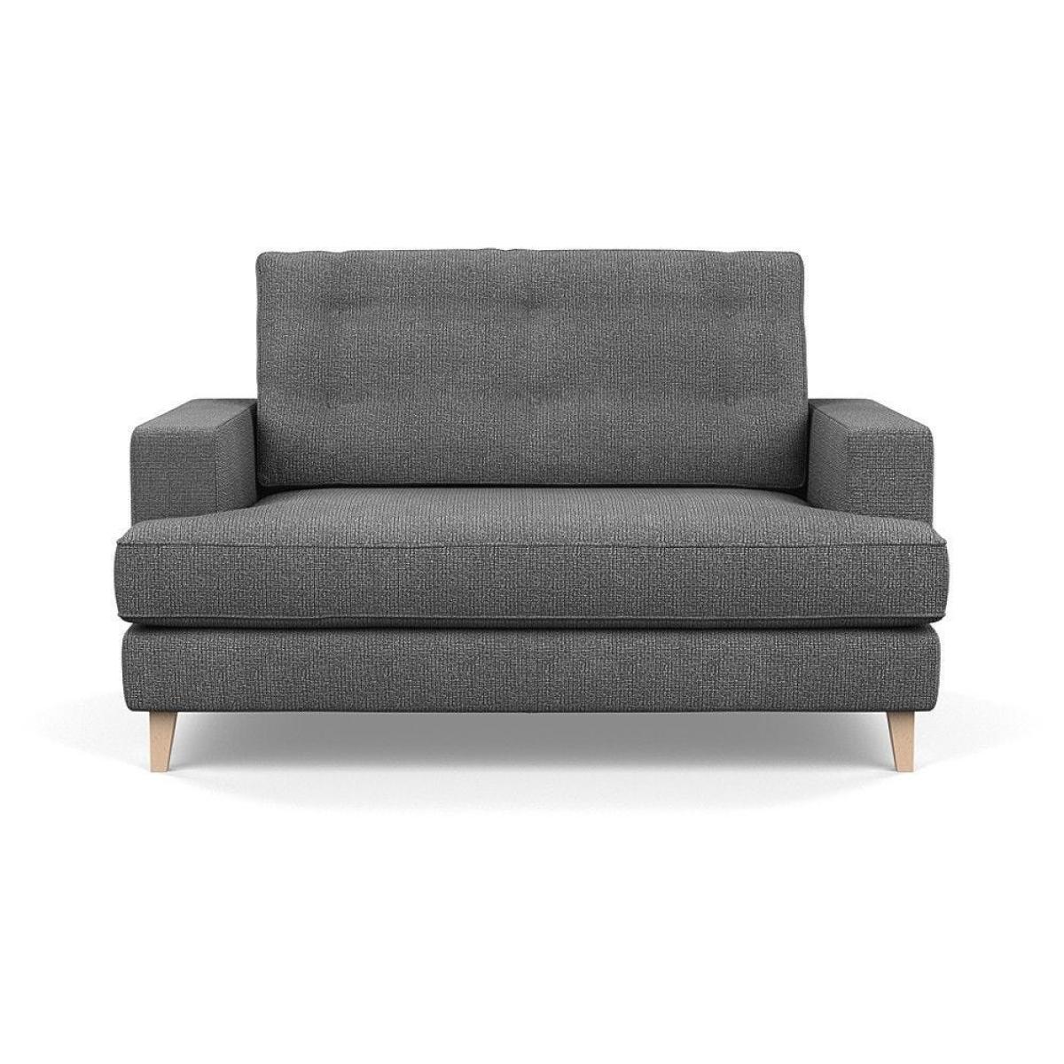 Heal's Mistral Loveseat Texture Ink Natural Feet - Heal's UK Furniture – image 63