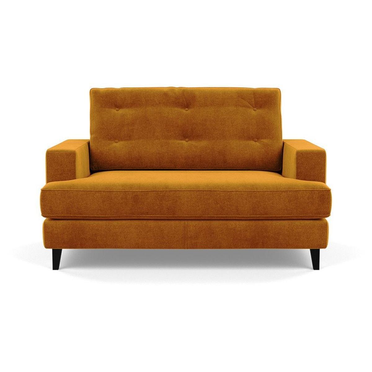 Heal's Mistral Loveseat Texture Ink Natural Feet - Heal's UK Furniture – image 73