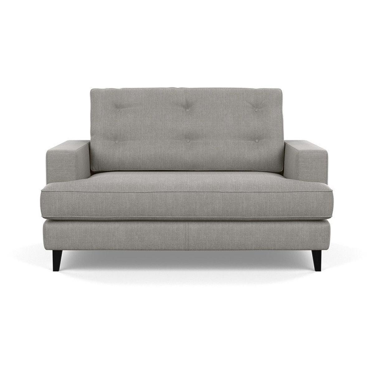 Heal's Mistral Loveseat Texture Ink Natural Feet - Heal's UK Furniture – image 77