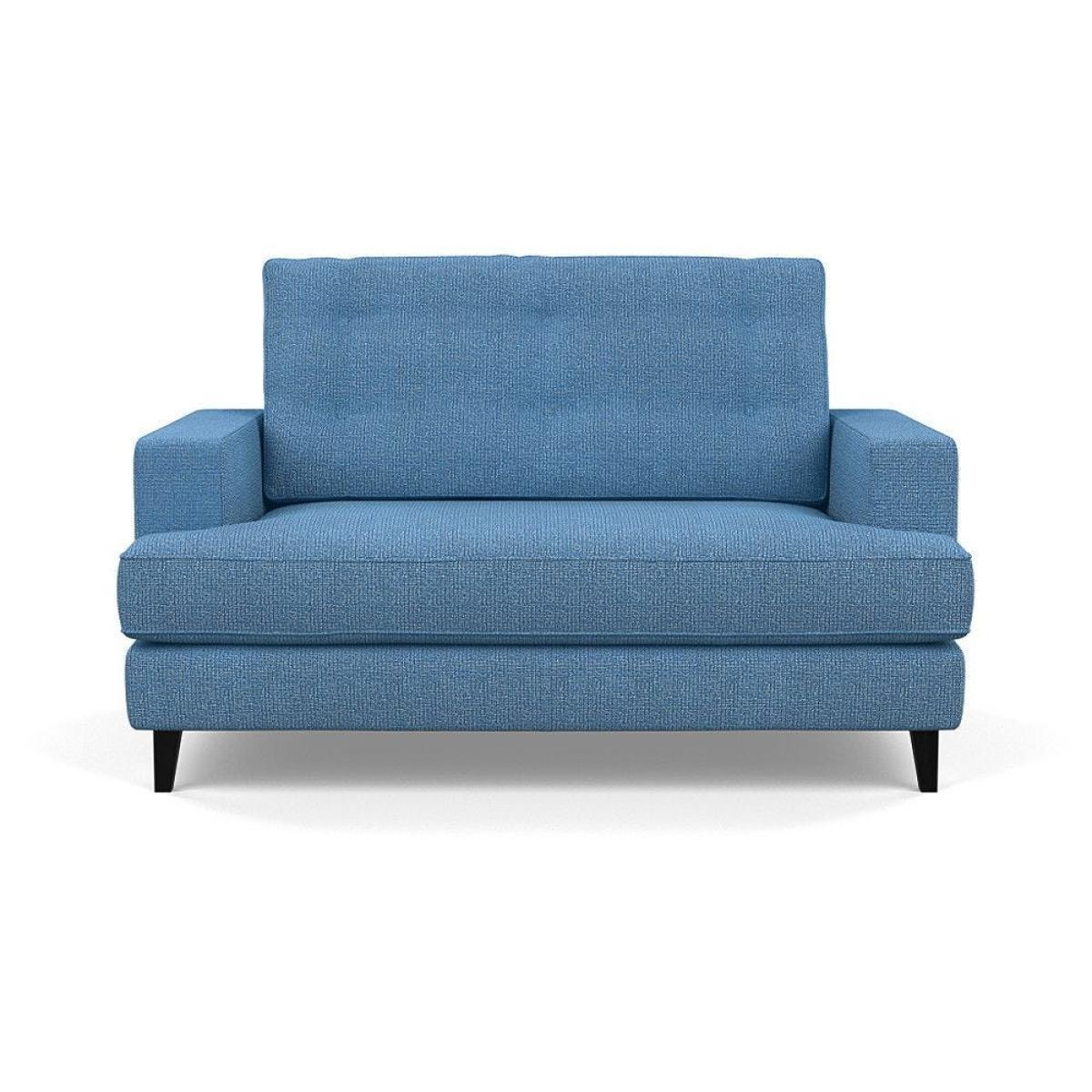 Heal's Mistral Loveseat Texture Ink Natural Feet - Heal's UK Furniture – image 79