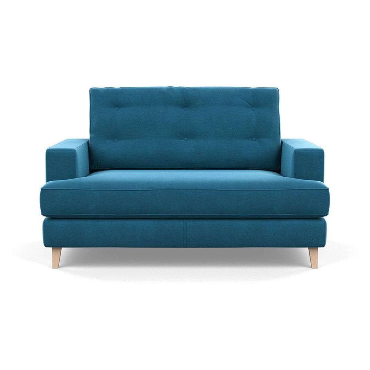 Heal's Mistral Loveseat Texture Ink Natural Feet - Heal's UK Furniture – image 10