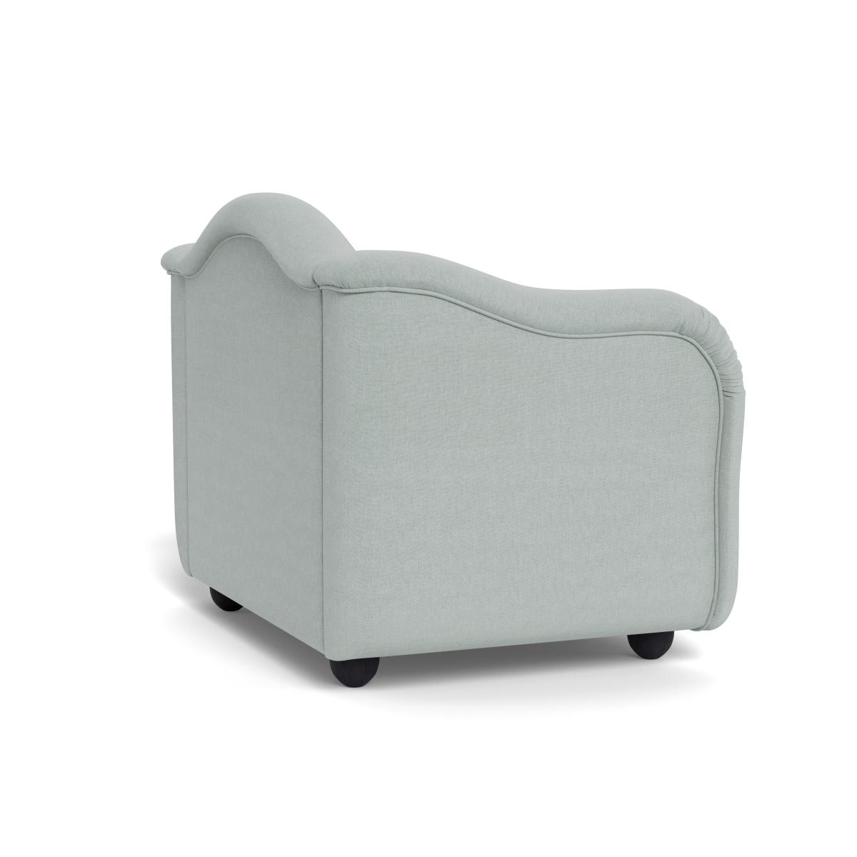 Heal's Tetbury Loveseat Brushed Cotton Oat Black Beech Feet – image 5