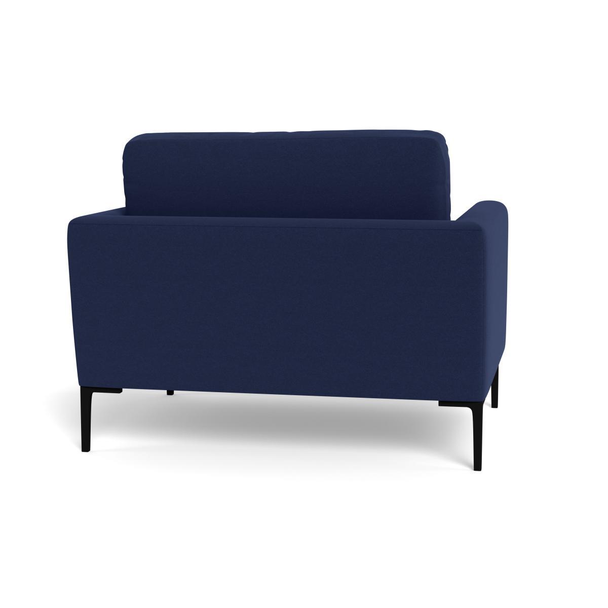 Heal's Eton Loveseat Melton Wool New Navy Black Feet - Heal's UK Furniture – image 5