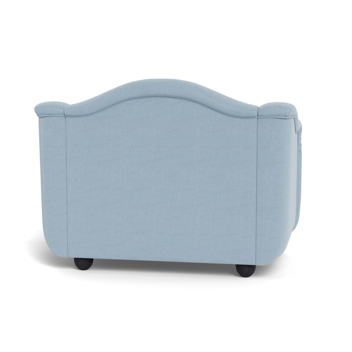 Heal's Tetbury Loveseat Capleo Linen-Cotton Sea Shanty Natural Beech Feet – image 6