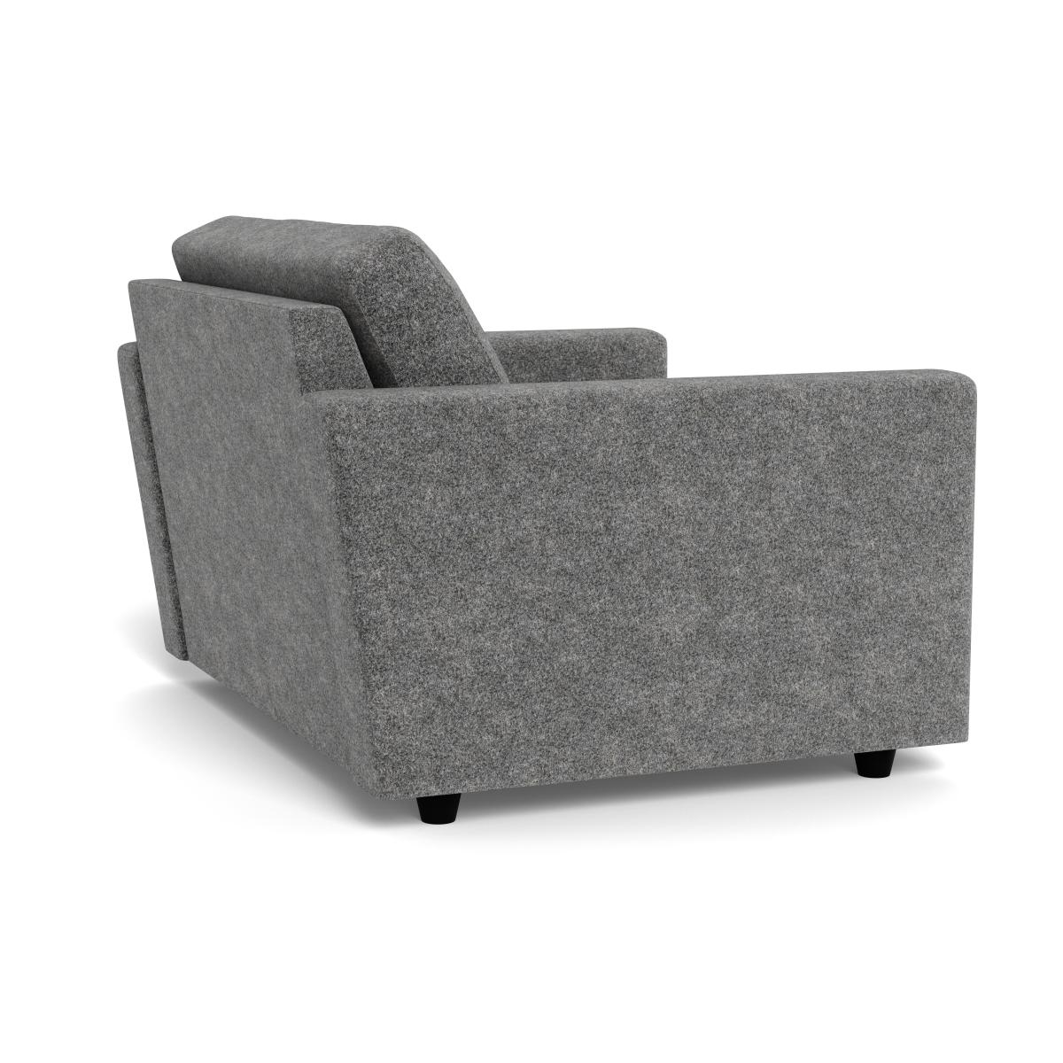 Heal's Nimbus II Loveseat Melton Wool Shale Black – image 4