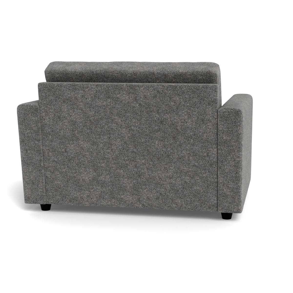 Heal's Nimbus II Loveseat Melton Wool Shale Black – image 5