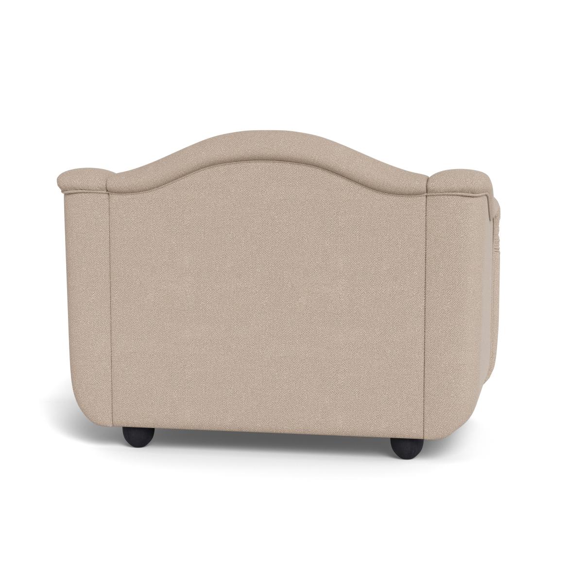 Heal's Tetbury Loveseat Boucle Tweed Pearl Black Beech Feet – image 5