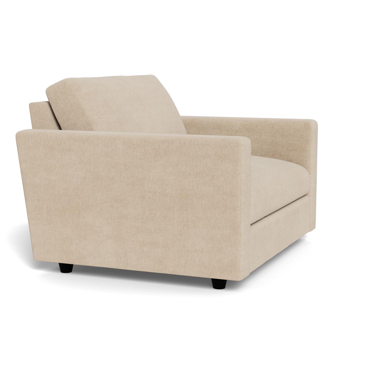 Heal's Nimbus II Loveseat Brushed Cotton Oat Black Feet – image 3