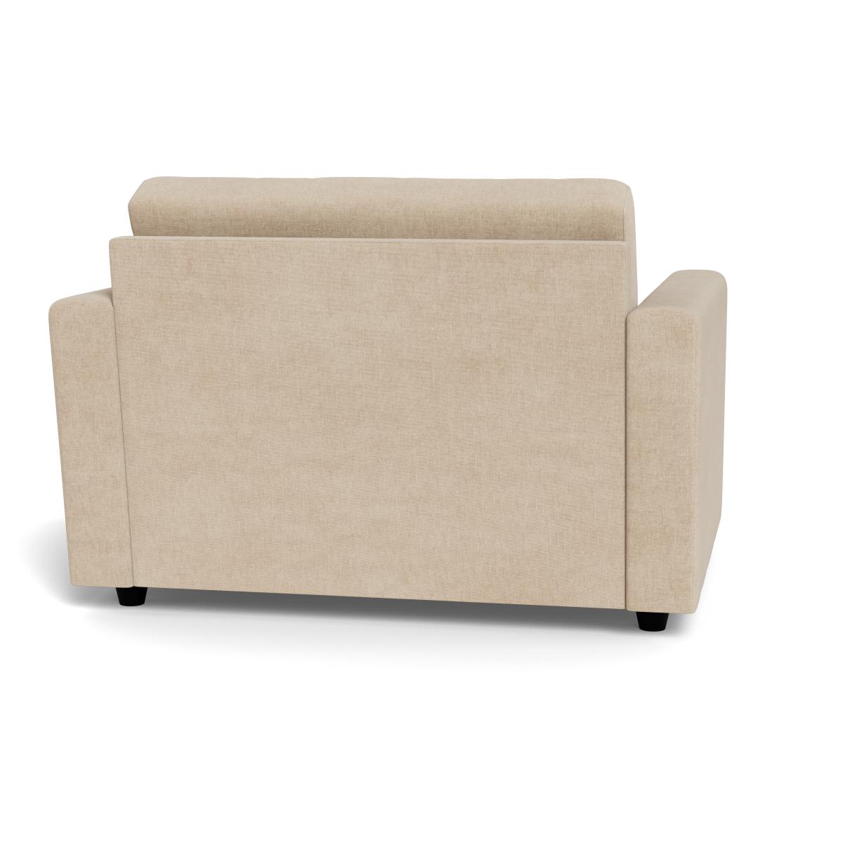Heal's Nimbus II Loveseat Brushed Cotton Oat Black Feet – image 6