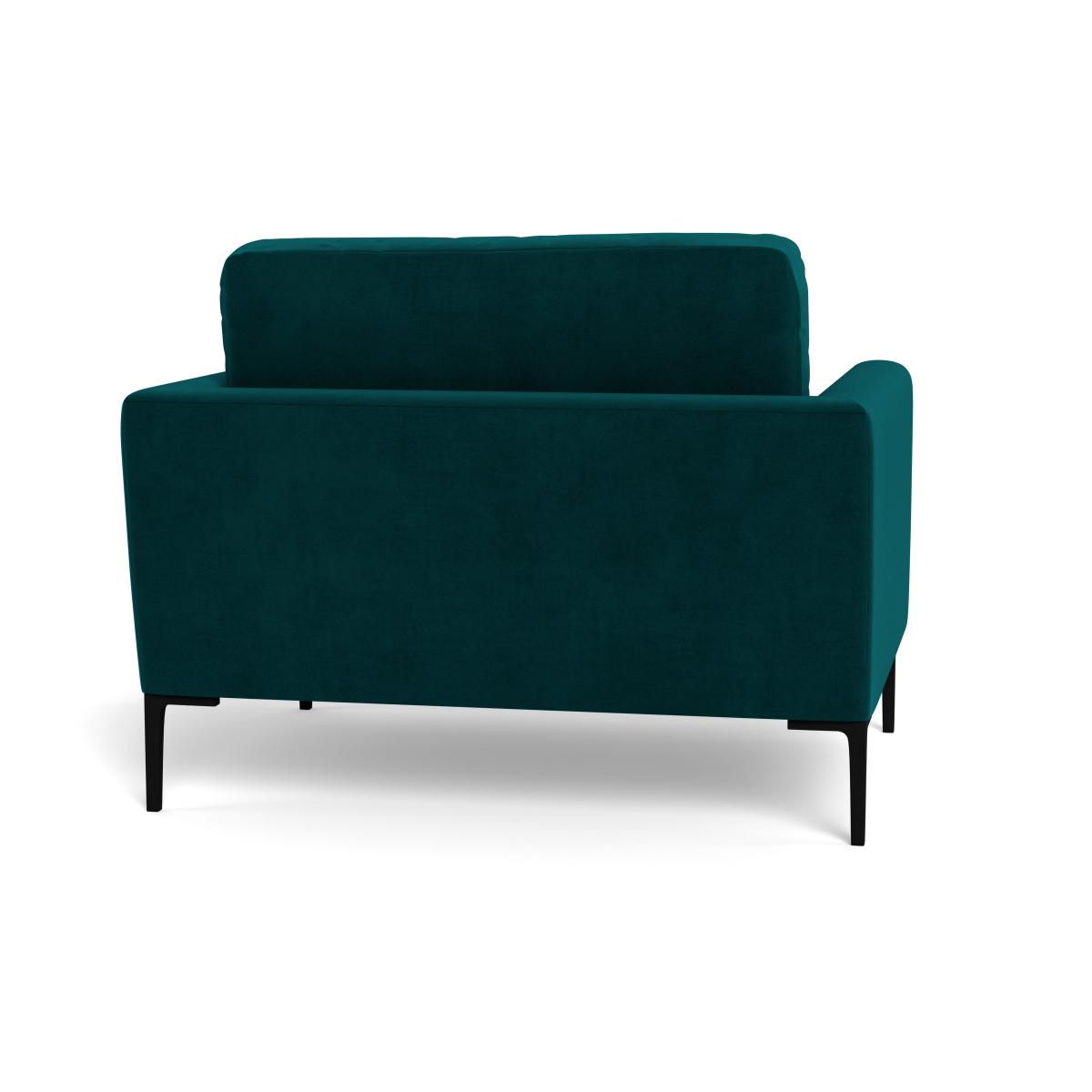 Heal's Eton Loveseat Texture Soot Brass Feet – image 6