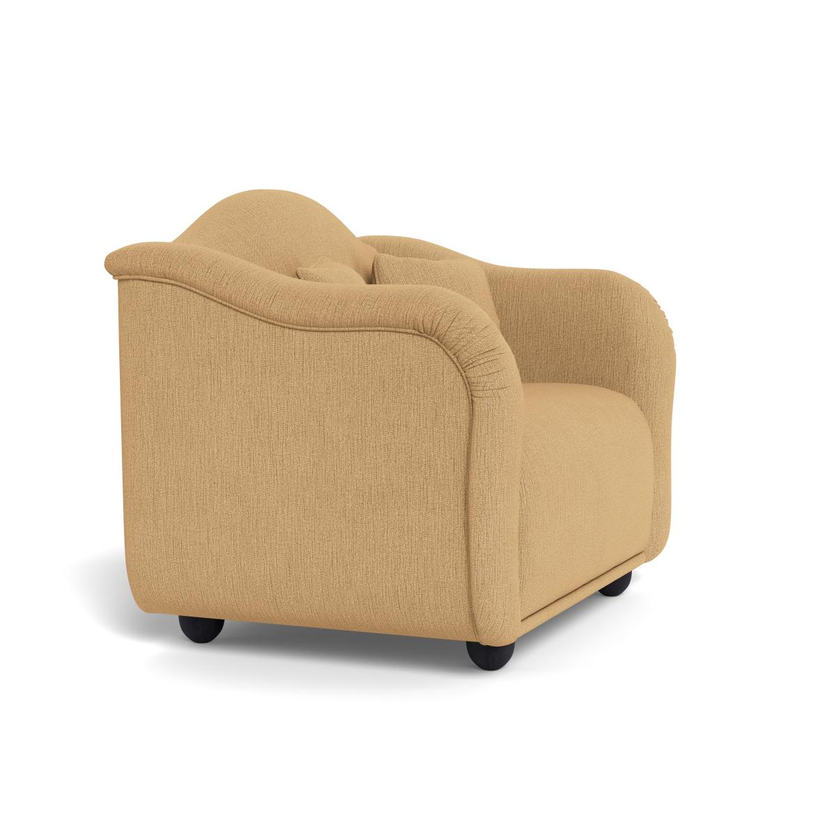 Heal's Tetbury Loveseat Smart Linen Mix Sand Natural Beech Feet – image 3
