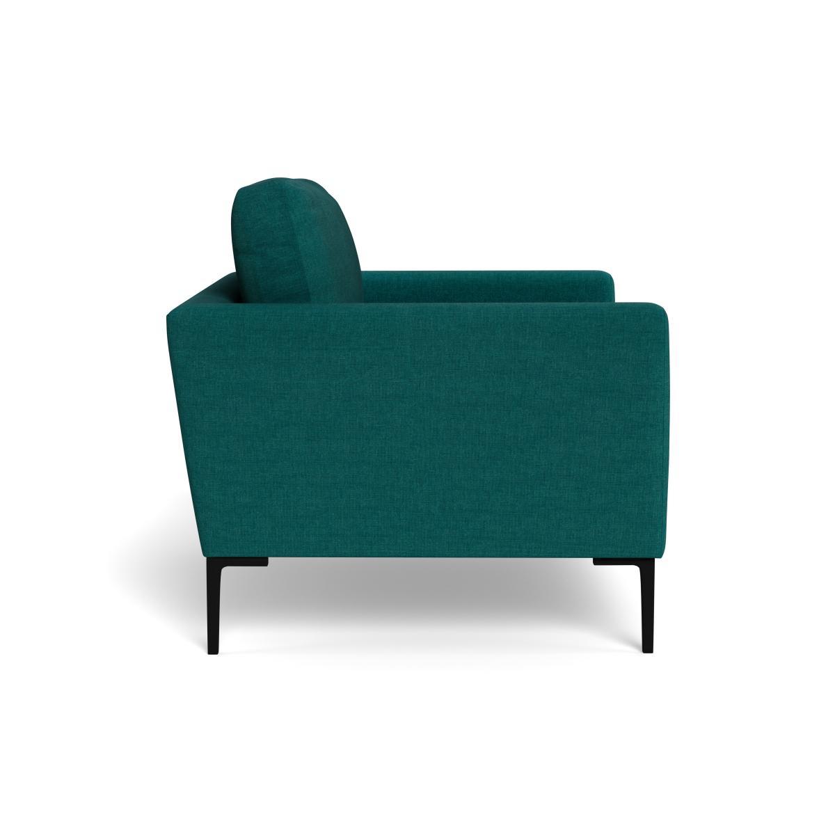 Heal's Eton Loveseat Brushed Cotton Pine Brass Feet - Heal's UK Furniture – image 3