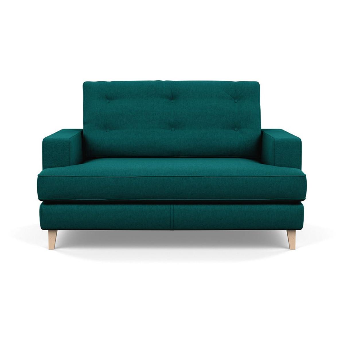 Heal's Mistral Loveseat Brushed Cotton Pine Natural Feet – image 2