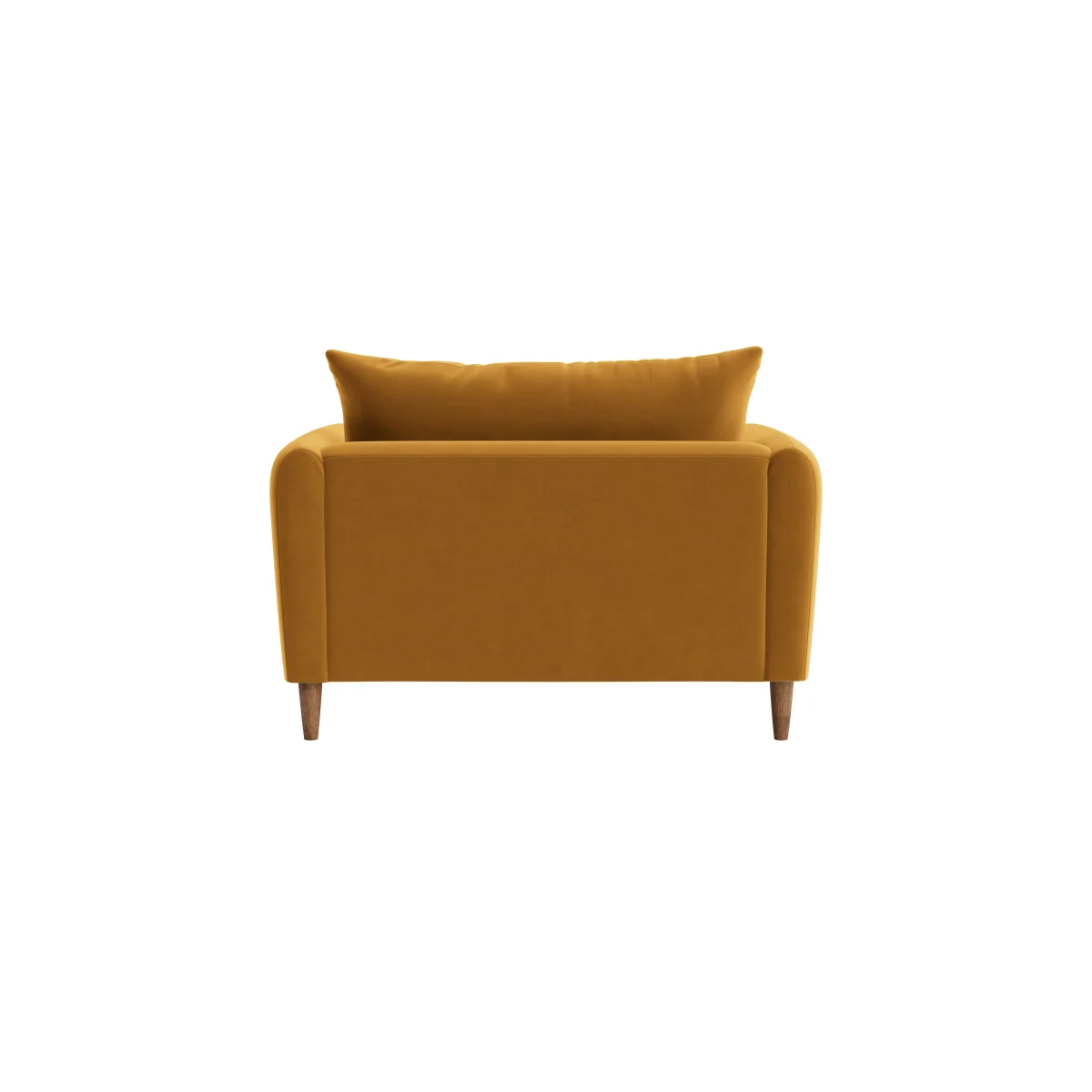 Squishmeister Love Seat Chaise (Butterscotch Clever Velvet) – image 4