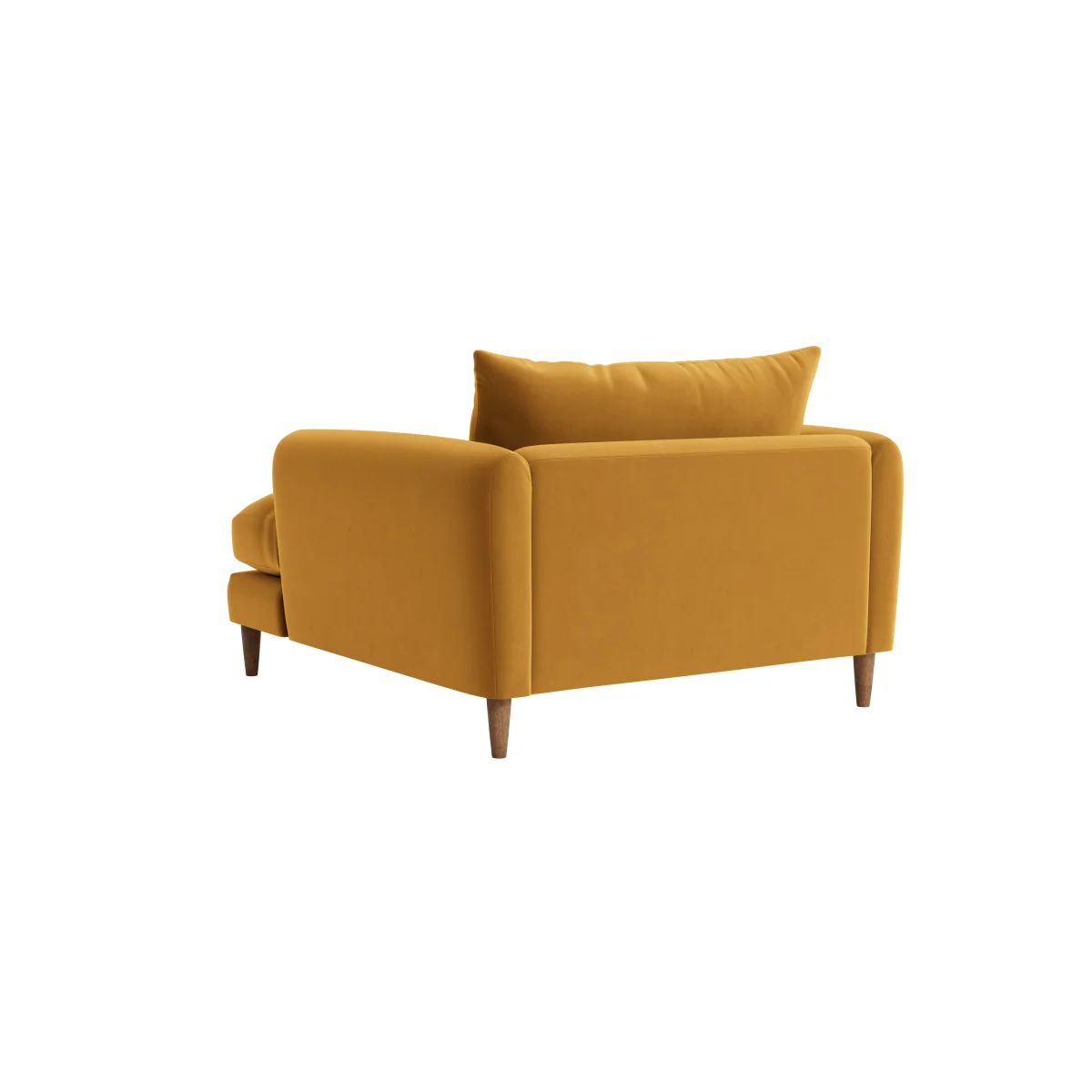 Squishmeister Love Seat Chaise (Butterscotch Clever Velvet) – image 5
