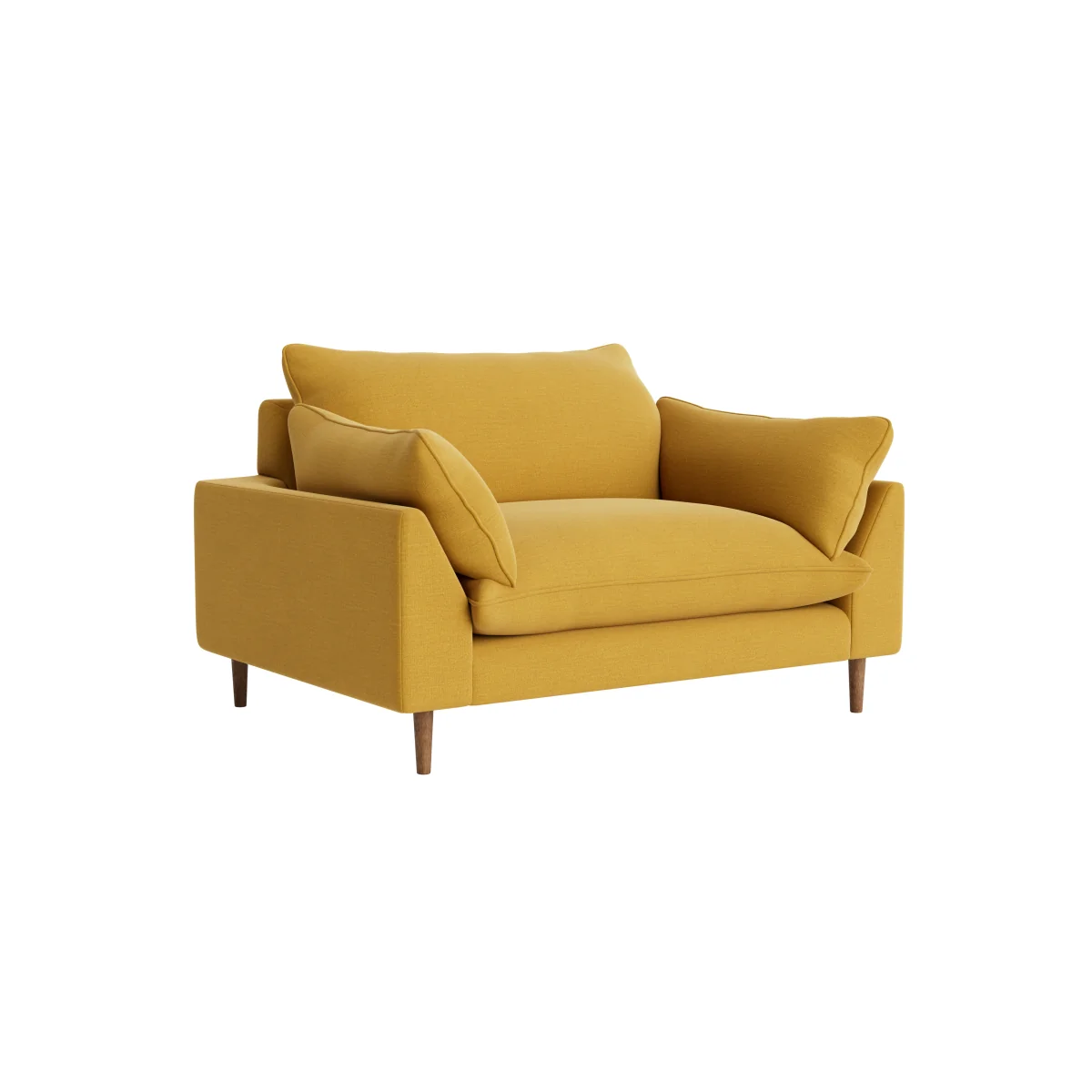 Slow Riser Love Seat (Butter Drip Clever Linen) – image 2