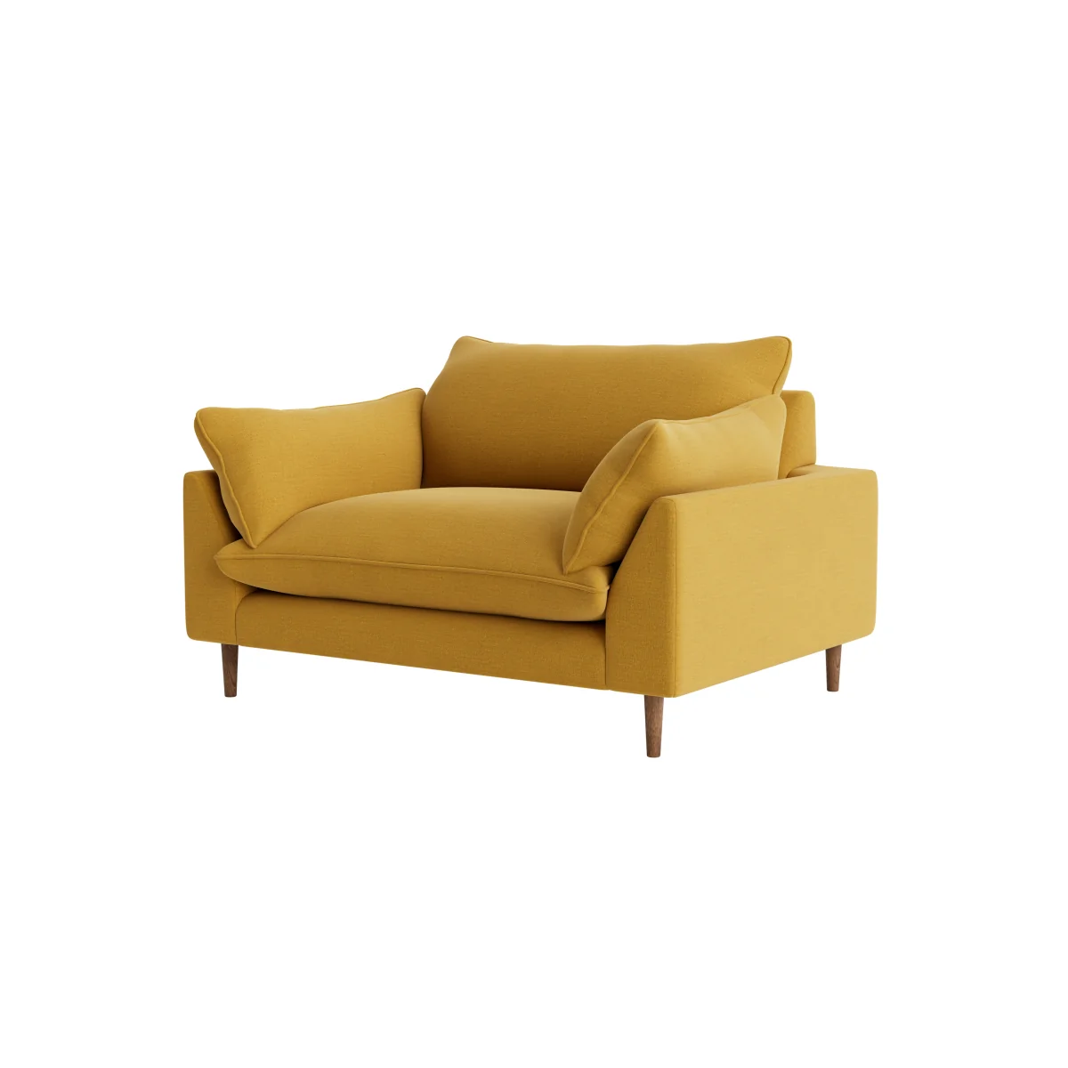 Slow Riser Love Seat (Butter Drip Clever Linen) – image 6