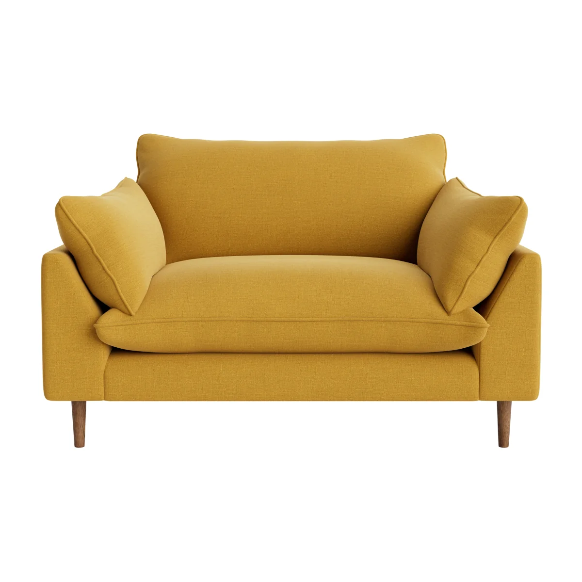 Slow Riser Love Seat (Butter Drip Clever Linen) – image 1